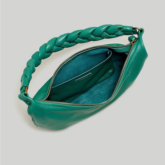 Madewell The Piazza Small Slouch Shoulder Bag: Braided Strap Edition NWT - Picture 2 of 10